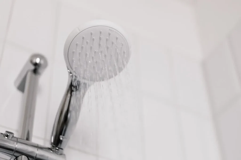 A shower head, one of the outlets a legionella assessment looks at